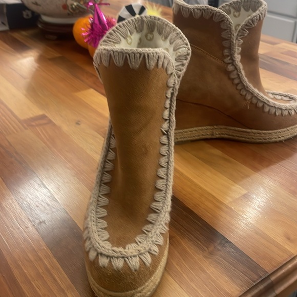 Mou boots. Worn once and only indoor. Unique! Very difficult to find!! - Picture 3 of 6